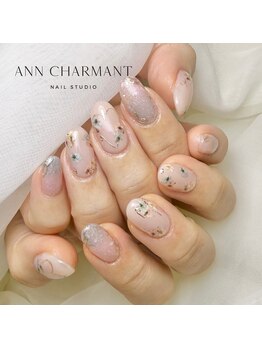 アンシャルマンネイルスタジオ(Ann charmant nail studio)/セレクトデザインコース¥6,800~