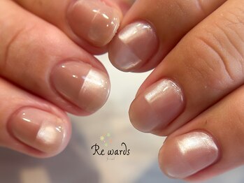 リワーズネイル 千歳船橋店(ReWARDs nail)の写真/お得に可愛いネイルを楽しみたい方は定額メニューがオススメ!トレンドを取り入れたお洒落デザインご用意◎