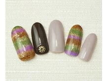 ラピスト ネイル(Lapist nail)/ブランケットネイル×カラー