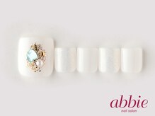 ネイルサロン アビー グランデュオ蒲田店(abbie)/ホワイトシェル　￥10450