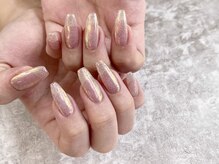 ネイルサロン ドレス(Nail Salon Dress)/【瀬川】オーロラネイル