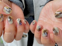 フリープ(freep)/ニュアンスネイル/個性派/くすみ