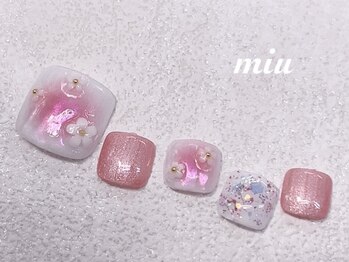 ミウ ネイル(miu nail)/Footオススメ定額★新規¥7490