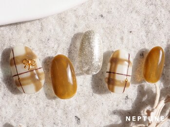 ネプチューン ネイルアンドアイラッシュ 二子玉川店(NEPTUNE)/チェックネイル