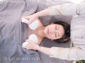 マレーシアセレクション 大阪梅田店(Malaysia selection)の写真/《つる痛みの首肩こりにも》リンパを流し深部に効かせ根本改善!マレーシア本格SPA施術【大阪/梅田/茶屋町】