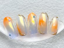 ヴィオラ(VIOLA)/オーロラ/夏ネイル/ミラー