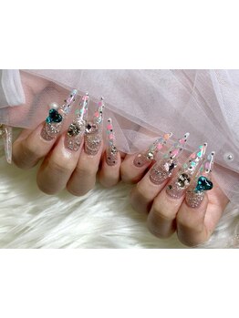 長さ出しのできるサロン