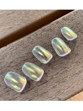 楚々/オーロラパウダー使用