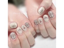 プルメリア バイ リリーズ ネイル(Plumeria By Lily's Nail)/定額アートジェルネイル¥4980～