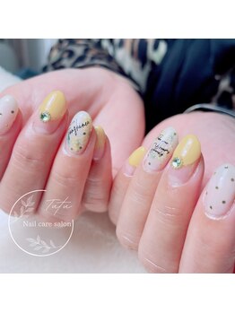 チュチュ(tutu)/ミモザ フラワーネイル