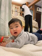 子育てママの整体サロン/施術中のお子様の様子