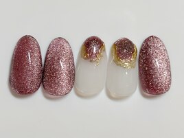 5月オフィスシンプルネイル