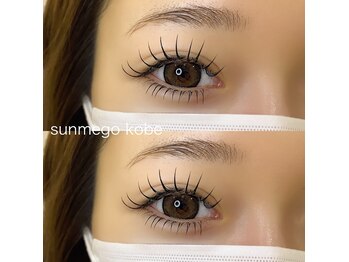 サンミーゴネイル 神戸店(Sunmego Nail)/上下エクステ160本振り分け