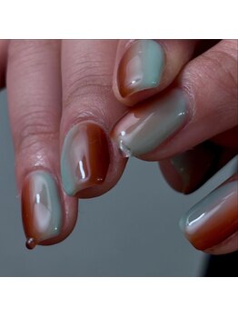 ループラス 中目黒(r'oo plus)/gradationしずくネイル