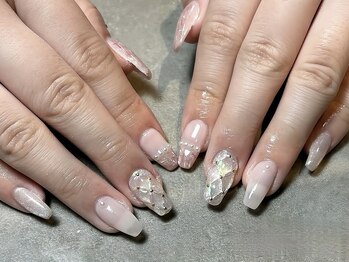 オーロラキルティングネイル