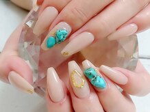 ステラ(Stella)/ターコイズネイル♪