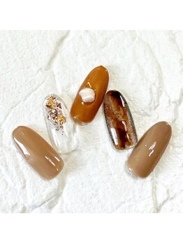 ミュナ(myuna)/マグネットべっ甲ネイル