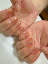 【ハンド】縦グラデーション