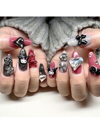 おもちゃ箱ネイル☆¥17500