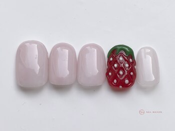 ネイルメゾン 池袋店(NAIL MAISON)/いちごネイル¥6800