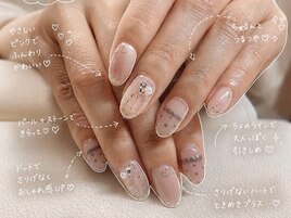5月限定ガーリーネイル♪
