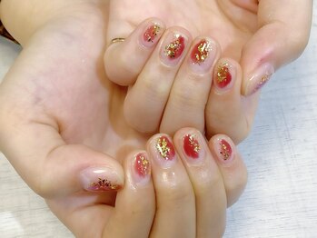 ラルネイル 大宮(Lull. nail)/*ショートネイル*ニュアンス*