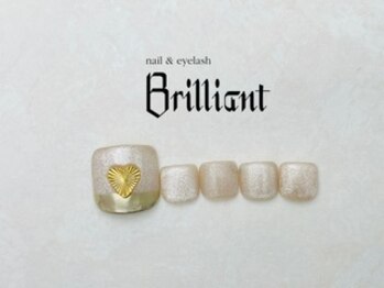ネイルアンドまつげエクステのお店 ブリリアント 草加(Brilliant)/Foot 定額11000円コース