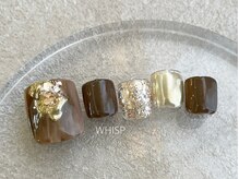 ウィスプ(WHISP)/秋冬フットネイル/フィルイン