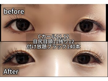 まつげちゃん☆ねいるちゃん/フラットラッシュ付け放題