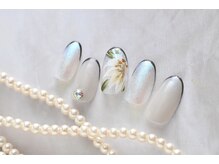 ネイルサロンアンドスクール ミュー(Nail Salon & school mieux)/フラワーネイル☆