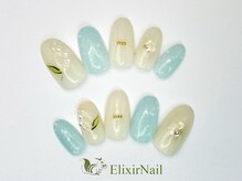エリクサーネイル 神田(Elixir Nail)/シンプル/クーポン使用