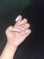 アンジェリカミッシェル 津田沼店&nbsp;mynailです☆ガーリー系も大好きです(*´`)