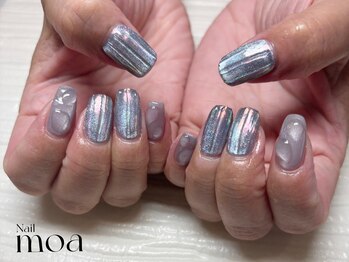 モア(moa)/マグ 水滴 バカラネイル