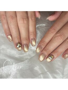 クリア(Clear)/ゴールドマグネット