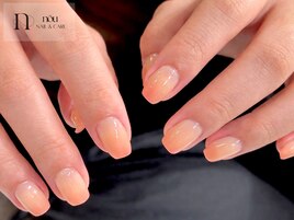 コーラルオレンジグラデ