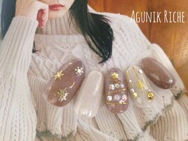 【冬ネイル】