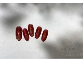 うるうるレッドネイル