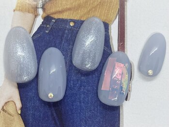 シエルネイルスタジオ 新宮店(Ciel nail studio)/シアーカラーネイル♪