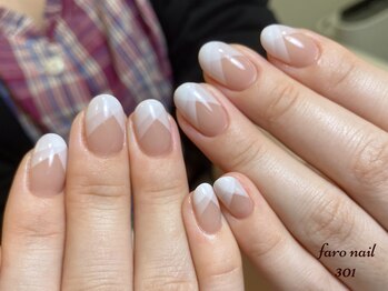 ファーロネイル(faro nail)/デザインフレンチ