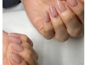 クリアネイル/ポイントストーン