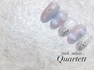 【ラメ×空×ピンクブルー】