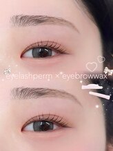 アイモア 可児店(eye mor.)/まつ毛パーマ × アイブロウWax