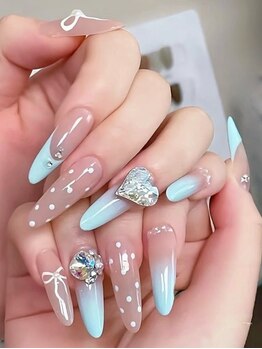 クイーンネイル 新宿(Queen nail)/長さ出しデザイン