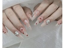 アモールビューティー 新宿店(Amor Beauty)/チップ長さだしワンホンネイル