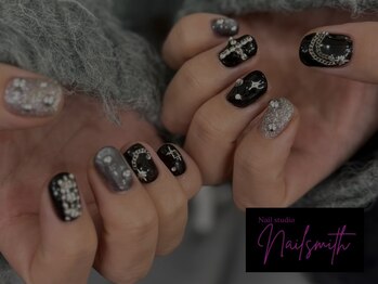 ネイルスミス 高松店(Nailsmith)の写真/【定額×持ち込みOK】理想のデザインが叶う！アート本数で選べるわかりやすい料金設定で初めての方も◎