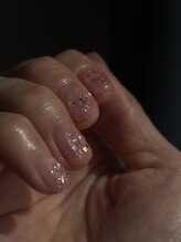 フィルネイル(fil nail)/春色ピンク×ぷっくりキラキラ