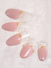 エムネイル(M Nail)/バルーンフレンチ(オフィス)