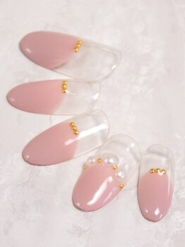 エムネイル(M Nail)/バルーンフレンチ(オフィス)