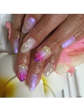 ネイル サロン アズ(AZ)/マーメイドネイル