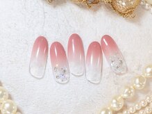 ノブレス 赤坂店(Noblesse)/上品　キラキラネイル